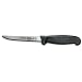 Victorinox Cutlery 6-Inch Semi-Flexible Straight Boning Knife, Black Fibrox Handle