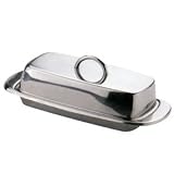 Stainless Steel Covered Butter Dish - BUT05