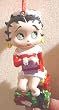 Betty Boop Sitting on Gifts Ornament