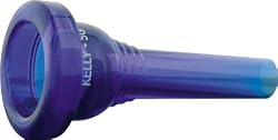Kelly Trombone Mouthpiece Large Shank, Crystal Clear 5G