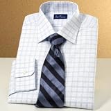 Windowpane Dress Shirt