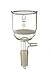 Kontes Glass Buchner Funnels with Integral Hose Connection, 30 mL, 14/20, Coarse - 293050-0323 - EACH