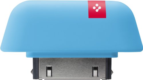 Zero1.tv VooMote Zapper Fernbedienungsaufsatz f&uuml;r iPad/iPhone/iPod touch blau