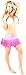 INGEAR Women's Miniskirts Cotton (Large, Pink Fade)