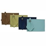 Set of Four Tommy Bahama Palm Napkins - Aqua - Frontgate