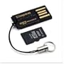 Kingston 2 GB microSD Flash Memory Card with USB Reader MRG2+SDC/2GB