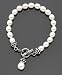 Jewelry : Fresh by Honora Sterling Silver White Cultured Freshwater Pearl Toggle Bracelet