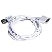 Extra Long 6 Foot (6ft) iPhone / iPod USB Charge and Sync Cable, Double the Length of the Standard Cord