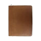 Piel Zippered Padfolio