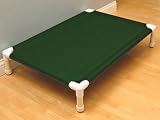Outdoor Dog Pet Bed Cot Dark Green XX Large 51x37 XXL