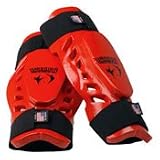 Macho Warrior Shin Forearm Guard - Red