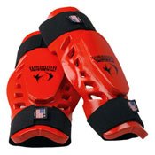 Macho Warrior Shin Forearm Guard - Red
