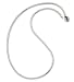 19" Sterling Silver Coiled Rope Fashion Bead title=