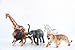 U.S. Toy 6 Plastic Toy Safari Animals Toy