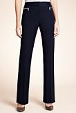 Zip Detail Modern Slim Trousers [T57-5967-S]