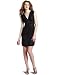 Catherine Malandrino Women's V-Neck Dress With Mini Pleats