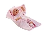 Image of Arias - Muñeca Elegance 50 Cm C/Mantita Y 5 Sonidos En Rosa