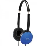 JVC HA S150-AN - Headphones ( ear-cup ) - blue