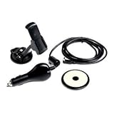 Garmin Auto nav kit: includes vehicle suction cup mount, vehicle power cable, dashboard disk