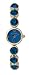 Betsey Johnson Women's Pop Pop 70's Brights Collection Blue Crystal Watch #BJ4141