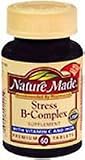Nature Made Stress Formula Vitamin B-Complex + Zinc Tabs, 60 ct