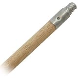 HANDLE WOOD 72 W/METAL TIP
