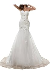 Strapless Natural   Waistline Mermaid Satin Crystal Applique Crystals Lace-Up  Dress