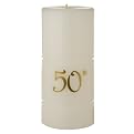 50th Anniversary candle
