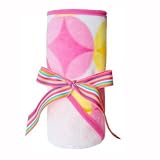 American Terry Co. Baby Hooded Towel - Bubbles Pink-One Size