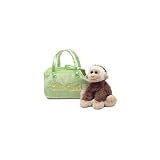 Plush Monkey Fancy Pals Pet Carrier 8 &acute; - B000FBF0BS