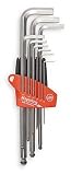 Ball End Hex Key Set,9 PC Wiha Tools 66990