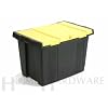Storage Box 90lt Black/Yellow
