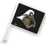 PURDUE BOILERMAKERS CAR FLAGS - SET OF TWO