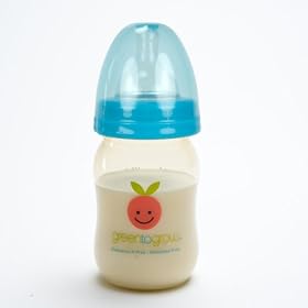 Green to Grow Wide Neck Baby Bottle