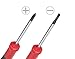 TEKTON 2972 Phillips and Flat Precision Screwdriver Set, 2-Piece