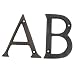 BOLTON 4 Inch Solid Brass House Letters Available A-Z Price Is For EACH Letter. Pleas...