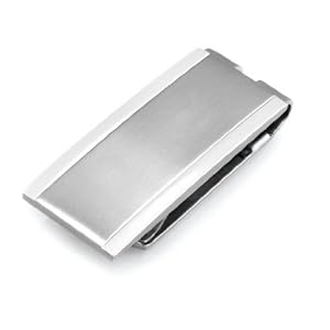 Buy Legere Tmc-001 Stainless Steel Money Clip - Lea With Polish Edges Stainless Steel by Legere
