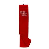 Houston Cougars 16x24 Embroidered Tri-Fold Golf Towel NCAA College Athletics