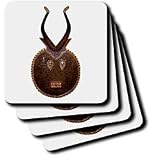 African Art - African Mask - Coasters