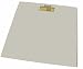 Escali 400lb Capacity Square Glass Platform Bathroon Scale Silver Gray