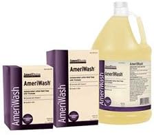 AmeriWash Antimicrobial Lotion Soap with Triclosan, 1 Gallon [1 Each (Single)]