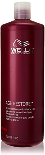 Wella Age Restore Damage Repair Shampoo for Unisex, Coarse Hair, 33.8 Ounce