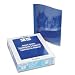 Oxford 58801 Clear Front Report Covers, 2-Prong, Light Blue, Coated Back Cover, 25/box