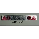 Support de plaque de signalisation pour remorque vélo