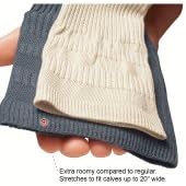 Softop Cotton Rich Extra Roomy Men's and Women's Crew Socks