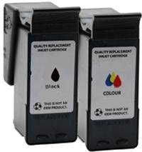 Remanufactured M4640 M4646 Black and Colour Ink Cartridge Set for Dell Printers