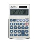 Click here to buy SHREL240SB EL240SB Pocket Calculator, Battery Solar, 8-Digit LCD Display by SHARP.