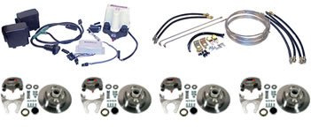 Stainless Steel Ultimate Series Brake System for Tandem 3,500 lb. Axles