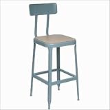 Lyon Workspace Products 1762(BB) 22' Stool-Pressed Wood Seat and Back