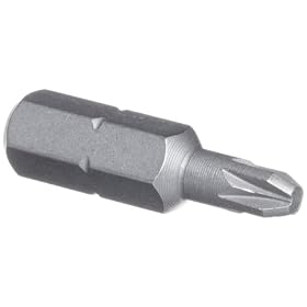 Wera Series 1 855/1 RZ Special Design Bit, Prozidriv Drywall PZ 2, 1/4" Drive